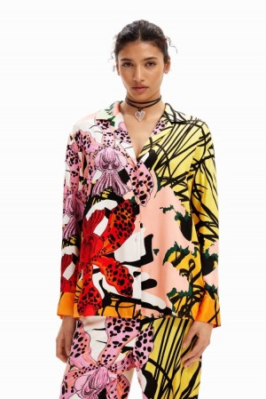 Desigual M. Christian Lacroix Orchid Košulje Roze | j5GdWs3b