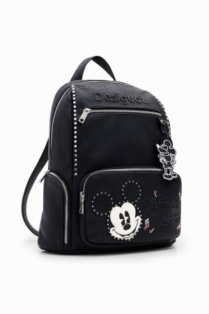 Desigual M Mickey Mouse Ruksaci Crne | MSbeY9hU