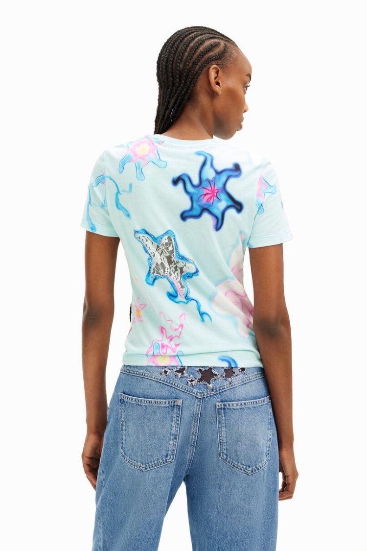 Desigual Collina Strada Stars Majice Assorted | 6QSrhzZx