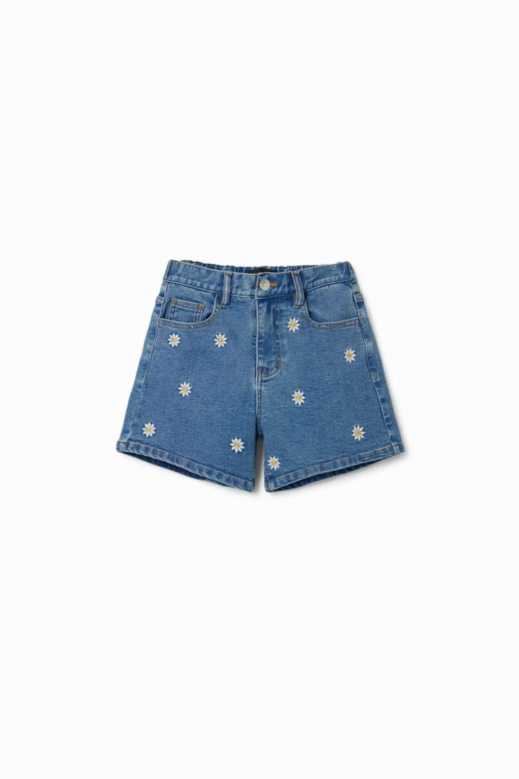 Desigual Daisy Denim Hlače Plave | UJoos4t6