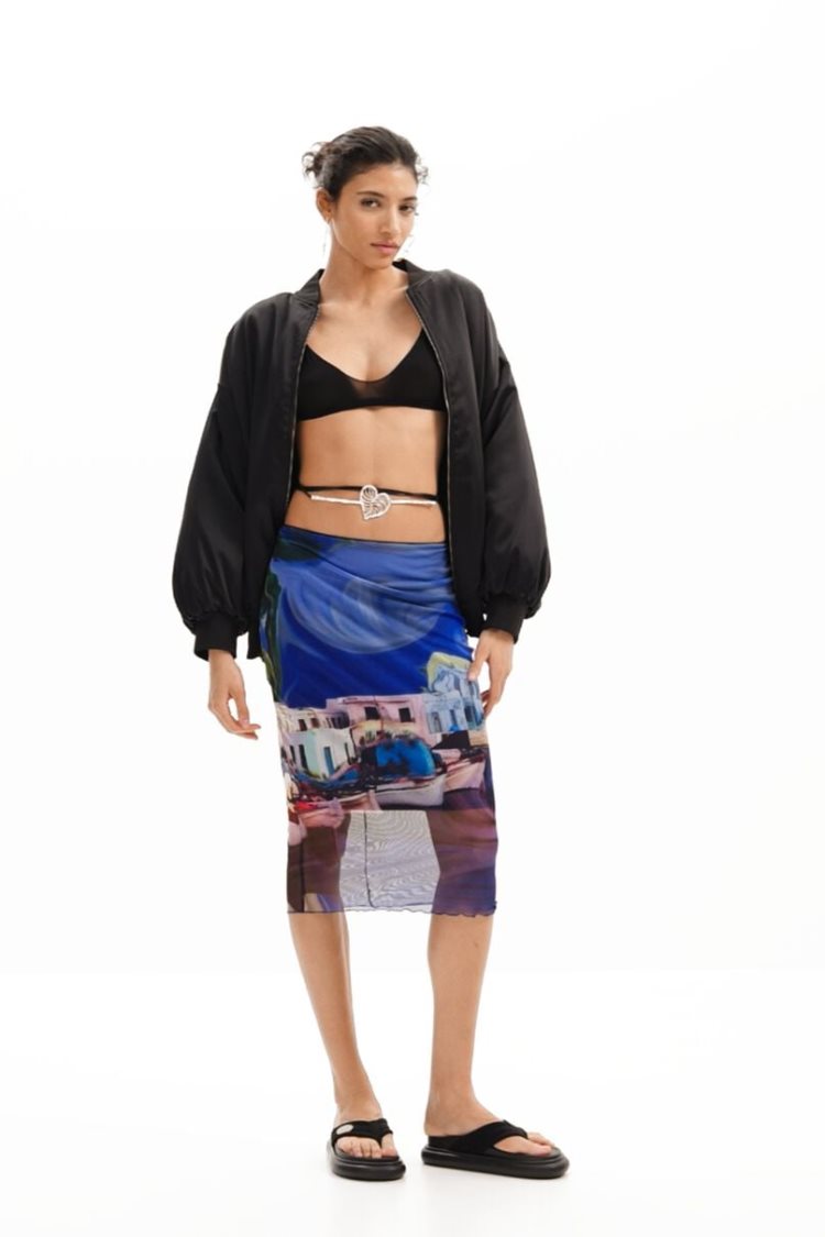 Desigual M. Christian Lacroix Landscape Skirts Assorted | WVxIGt3Y