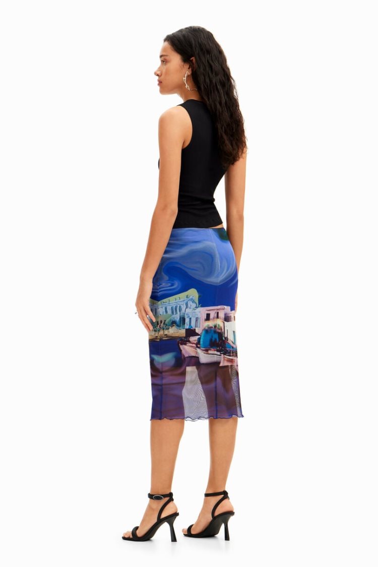 Desigual M. Christian Lacroix Landscape Skirts Assorted | WVxIGt3Y