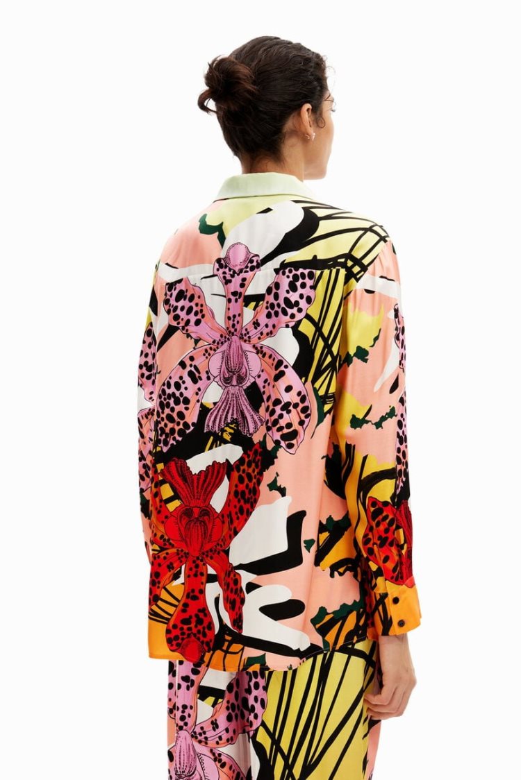 Desigual M. Christian Lacroix Orchid Košulje Roze | j5GdWs3b