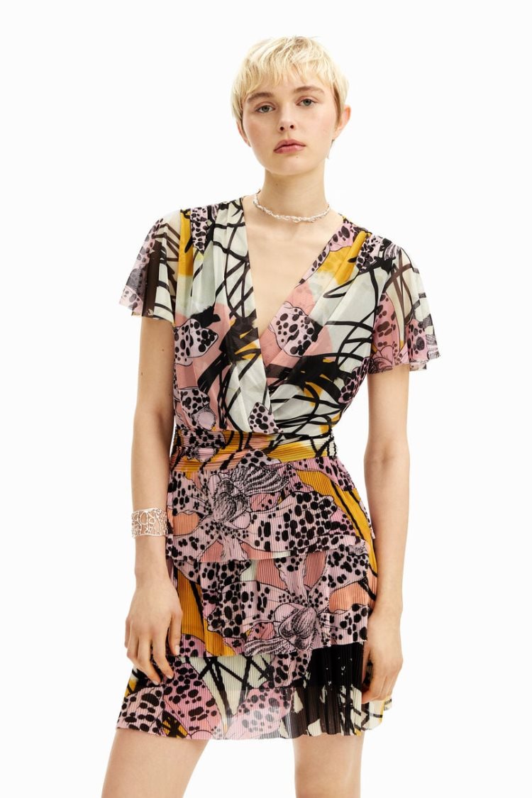 Desigual M. Christian Lacroix Orchid Mini Haljina Assorted | qzLEsynS