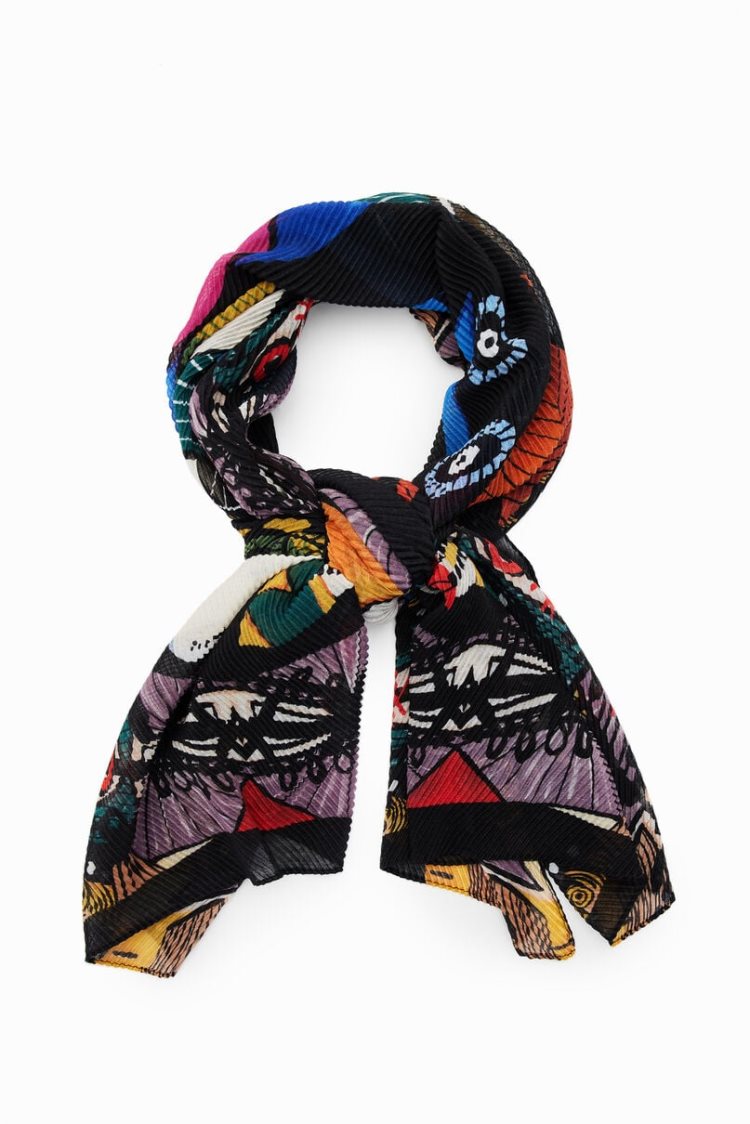 Desigual M. Christian Lacroix Rectangular Funari Crne | k7wFOfOQ