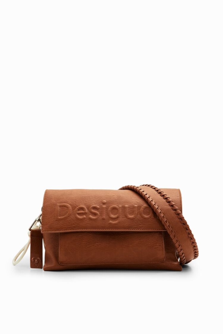 Desigual M Logo Crossbody Torba Smeđe | ALOSesc9