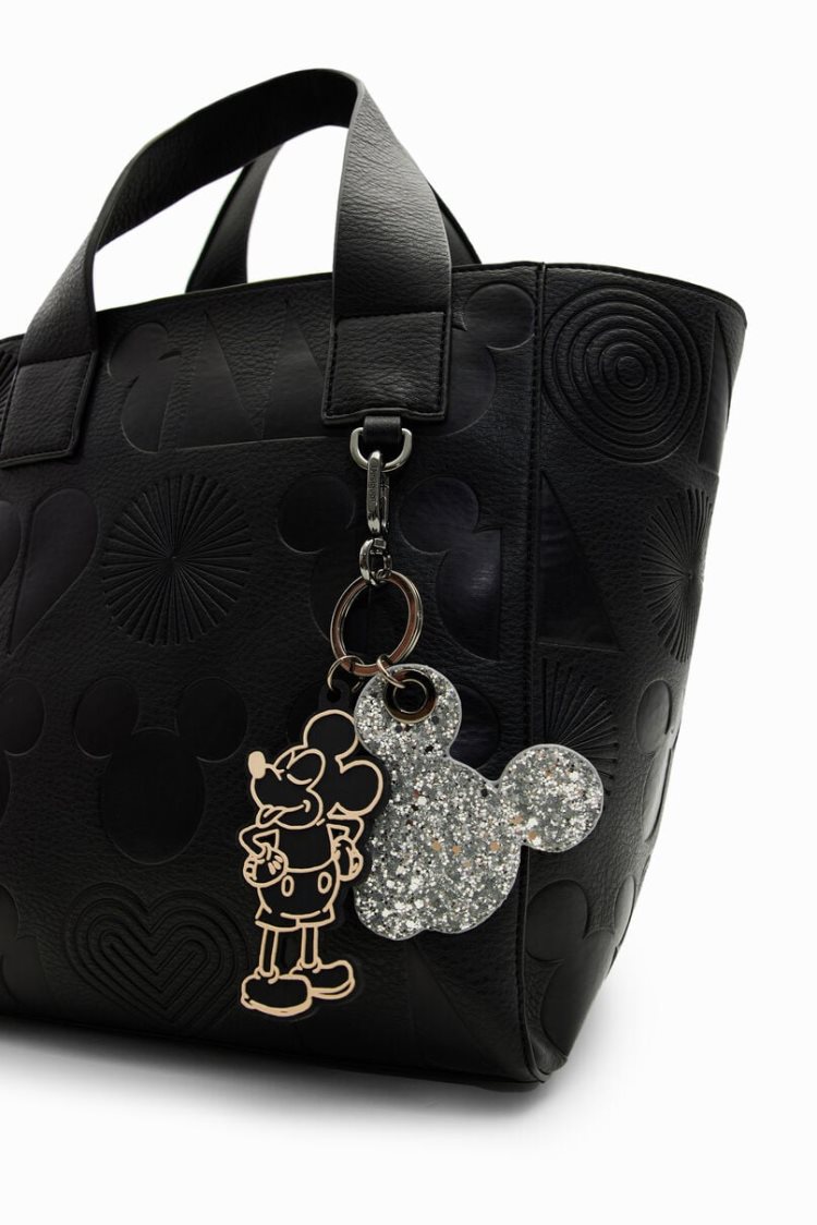 Desigual M Mickey Mouse Tote Torbe Crne | uPUGLCwu