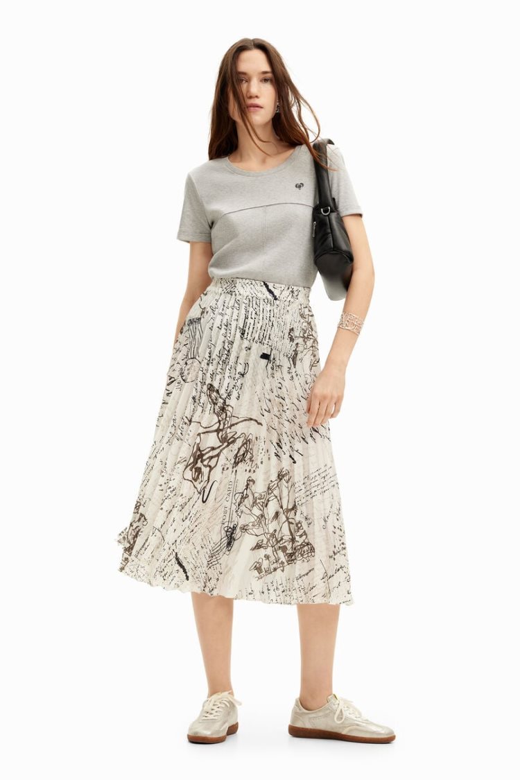 Desigual Midi Text Skirts Assorted | jkc88sir