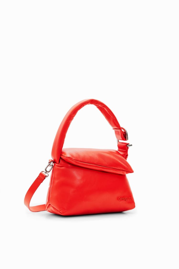 Desigual Midsize Leather Torbe Crvene | gJZCqSJ2