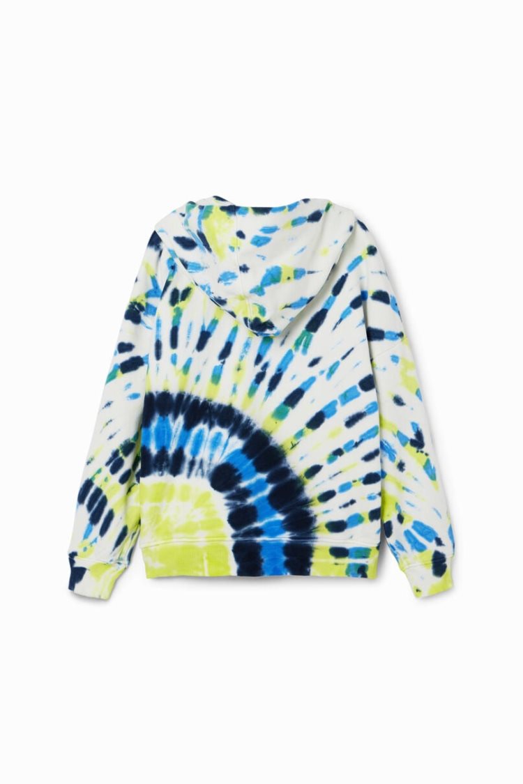 Desigual Oversize Tie-dye Dukserice Assorted | WeNOLvkT