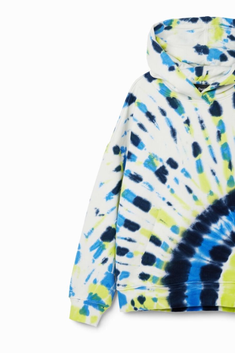 Desigual Oversize Tie-dye Dukserice Assorted | WeNOLvkT