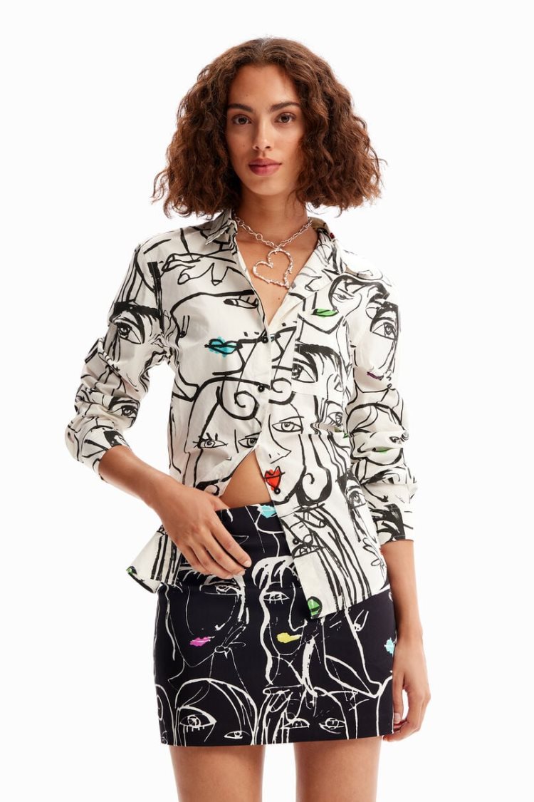 Desigual Slim-fit Mini Skirts Crne | 66VFgkPj