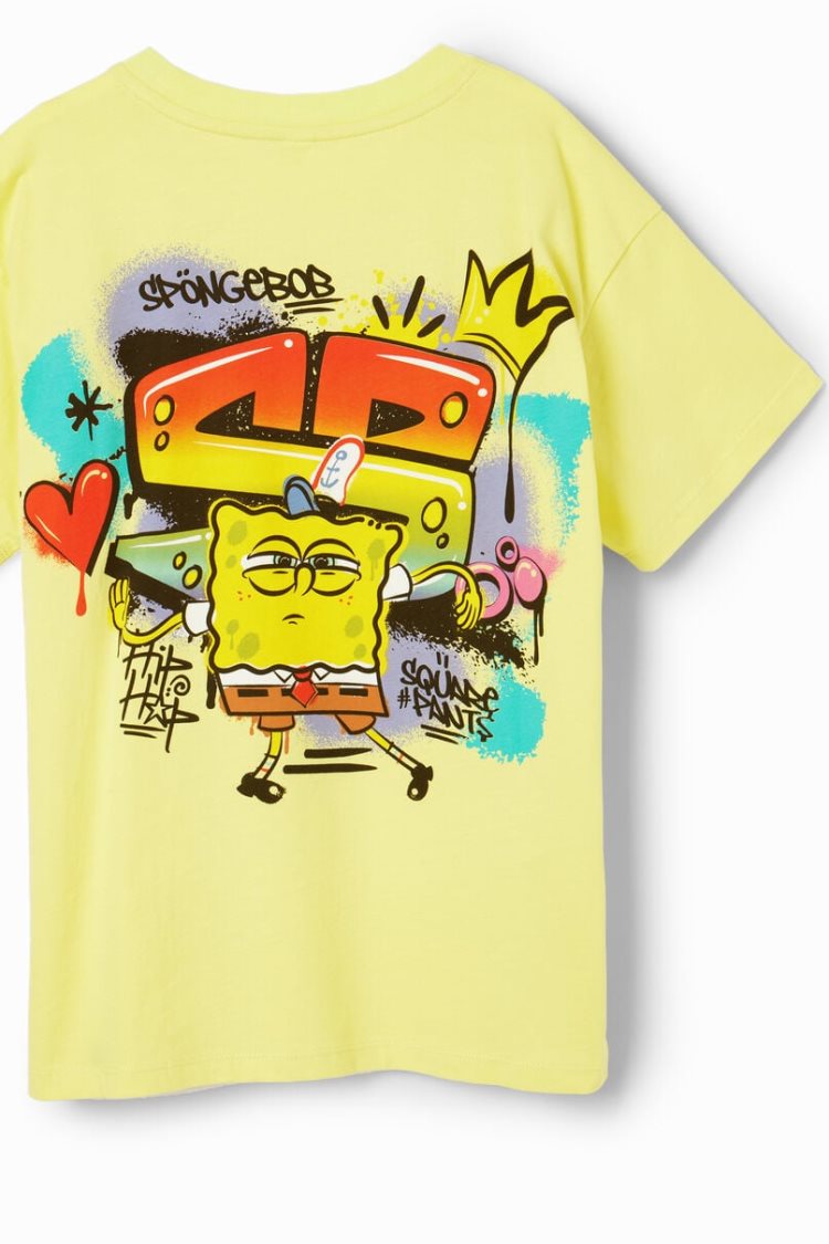 Desigual Spongebob Graffiti Majice Žute | btqR0uLe