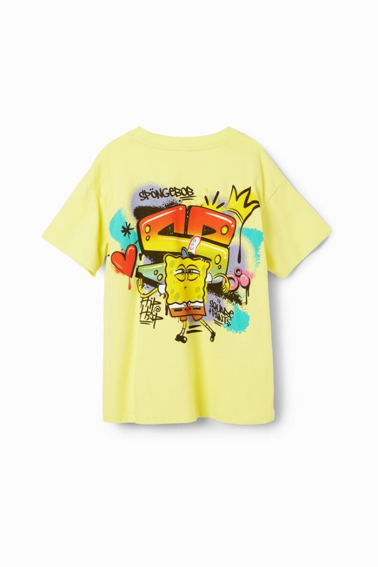 Desigual Spongebob Graffiti Majice Žute | btqR0uLe