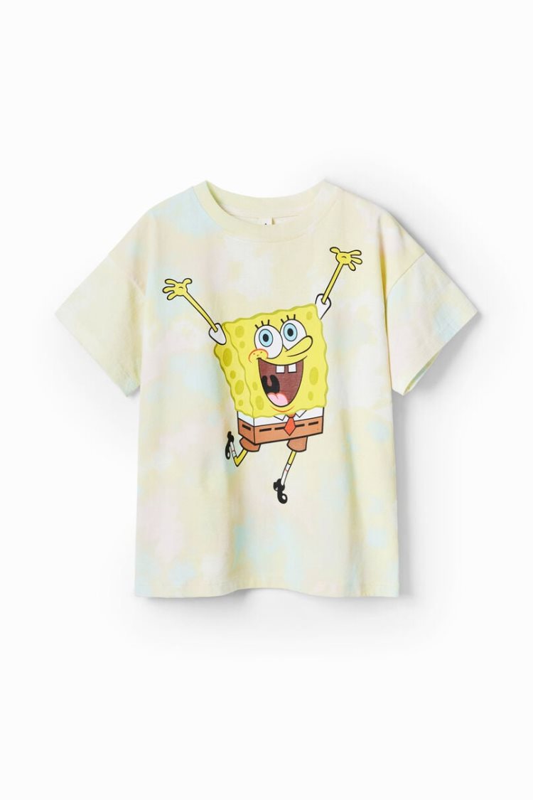 Desigual Tie-dye Spongebob Majice Assorted | iVDisPBa