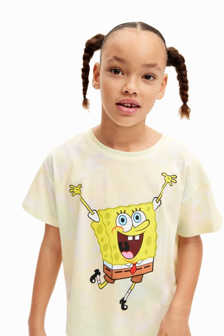 Desigual Tie-dye Spongebob Majice Assorted | iVDisPBa